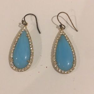 Blue earrings